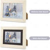 image:imageGolden State Art 50 Pack AcidFree Black 5x7 Picture Mat for 4x6 Photo  AcidFree PreCut 35x55 Opening 4Ply Bevel Cut Matte  White Core For 4x6 PrintsPictures and Artwork5x7 Pack of 50