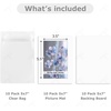 image:imageGolden State Art 50 Pack AcidFree White 5x7 Picture Mat for 4x6 Photo  AcidFreePreCut4Ply Bevel Cut With White Core For 4x6 PhotosPicturesPrintArtwork5x7 10Pack Full Set