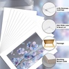 image:imageGolden State Art 50 Pack AcidFree White 5x7 Picture Mat for 4x6 Photo  AcidFreePreCut4Ply Bevel Cut With White Core For 4x6 PhotosPicturesPrintArtwork5x7 10Pack Full Set