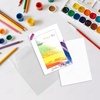 image:imageGolden State Art 50 Pack AcidFree White 5x7 Picture Mat for 4x6 Photo  AcidFreePreCut4Ply Bevel Cut With White Core For 4x6 PhotosPicturesPrintArtwork5x7 100Pack Full Set