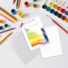 image:imageGolden State Art 50 Pack AcidFree White 5x7 Picture Mat for 4x6 Photo  AcidFreePreCut4Ply Bevel Cut With White Core For 4x6 PhotosPicturesPrintArtwork5x7 50Pack Full Set