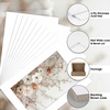 image:imageGolden State Art 50 Pack AcidFree White 5x7 Picture Mat for 4x6 Photo  AcidFreePreCut4Ply Bevel Cut With White Core For 4x6 PhotosPicturesPrintArtwork5x7 25Pack Full Set