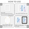 image:imageGolden State Art 50 Pack AcidFree White 5x7 Picture Mat for 4x6 Photo  AcidFreePreCut4Ply Bevel Cut With White Core For 4x6 PhotosPicturesPrintArtwork5x7 100Pack Mattes