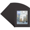 image:imageGolden State Art 50 Pack Black 11x14 Picture Mat for 8x10 PhotoBackingBag  AcidFree PreCut Mats with 75x95 Opening for 8x10 Prints White Core Bevel Cut Frame Mattes SetsMats Set 11x14 for 8x10