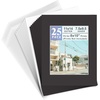 image:imageGolden State Art 50 Pack Black 11x14 Picture Mat for 8x10 PhotoBackingBag  AcidFree PreCut Mats with 75x95 Opening for 8x10 Prints White Core Bevel Cut Frame Mattes SetsComplete Set 11x14 for 8x10
