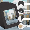 image:imageGolden State Art 50 Pack Black 11x14 Picture Mat for 8x10 PhotoBackingBag  AcidFree PreCut Mats with 75x95 Opening for 8x10 Prints White Core Bevel Cut Frame Mattes SetsMats Set 11x14 for 8x10