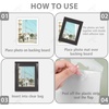 image:imageGolden State Art 50 Pack Black 11x14 Picture Mat for 8x10 PhotoBackingBag  AcidFree PreCut Mats with 75x95 Opening for 8x10 Prints White Core Bevel Cut Frame Mattes SetsComplete Set 11x14 for 8x10