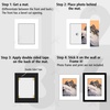 image:imageGolden State Art Acid Free Pack of 25 11x14 White Mats Mattes with Black Core Bevel Cut for 8x10 Photo  Backing  Bags