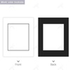 image:imageGolden State Art Acid Free Pack of 25 11x14 White Mats Mattes with Black Core Bevel Cut for 8x10 Photo