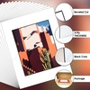 image:imageGolden State Art Acid Free Pack of 25 11x14 White Mats Mattes with Black Core Bevel Cut for 8x10 Photo