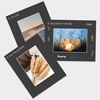 image:imageGolden State Art AcidFree PreCut 8x10 Black Picture Mat Sets Includes Pack of 100 White Core Bevel Cut Mats for 5x7 Photos 100 Backing Boards and 100 Crystal Clear Plastic Sleeves Bags