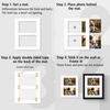 image:imageGolden State Art Black 8x10 Mats for Two 4x6 Pictures Pack of 5  Bevel Cut Mats for Two Photos AcidFree White Core for Photographs Prints Artworks  Great for Graduations FramesWhite