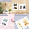 image:imageGolden State Art Black 8x10 Mats for Two 4x6 Pictures Pack of 5  Bevel Cut Mats for Two Photos AcidFree White Core for Photographs Prints Artworks  Great for Graduations FramesWhite