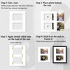 image:imageGolden State Art Black 8x10 Mats for Two 4x6 Pictures Pack of 5  Bevel Cut Mats for Two Photos AcidFree White Core for Photographs Prints Artworks  Great for Graduations FramesWhite