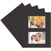 image:imageGolden State Art Black 8x10 Mats for Two 4x6 Pictures Pack of 5  Bevel Cut Mats for Two Photos AcidFree White Core for Photographs Prints Artworks  Great for Graduations FramesBlack