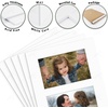 image:imageGolden State Art Black 8x10 Mats for Two 4x6 Pictures Pack of 5  Bevel Cut Mats for Two Photos AcidFree White Core for Photographs Prints Artworks  Great for Graduations FramesWhite