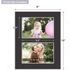 image:imageGolden State Art Black 8x10 Mats for Two 4x6 Pictures Pack of 5  Bevel Cut Mats for Two Photos AcidFree White Core for Photographs Prints Artworks  Great for Graduations FramesBlack