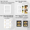 image:imageGolden State Art Black 8x10 Mats for Two 4x6 Pictures Pack of 5  Bevel Cut Mats for Two Photos AcidFree White Core for Photographs Prints Artworks  Great for Graduations FramesBlack