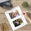 image:imageGolden State Art Black 8x10 Mats for Two 4x6 Pictures Pack of 5  Bevel Cut Mats for Two Photos AcidFree White Core for Photographs Prints Artworks  Great for Graduations FramesWhite
