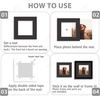 image:imageGolden State Art Pack of 10 4x4 for 3x3 Black Picture Photo Mats  With 25x25 Opening for 3x3 Photos Prints Bevel Cut Acid Free White Core Frame MattesBlack