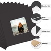 image:imageGolden State Art Pack of 10 4x4 for 3x3 Black Picture Photo Mats  With 25x25 Opening for 3x3 Photos Prints Bevel Cut Acid Free White Core Frame MattesBlack