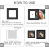 image:imageGolden State Art Pack of 10 4x4 for 3x3 Black Picture Photo Mats  With 25x25 Opening for 3x3 Photos Prints Bevel Cut Acid Free White Core Frame MattesBlack