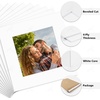 image:imageGolden State Art Pack of 10 4x4 for 3x3 Black Picture Photo Mats  With 25x25 Opening for 3x3 Photos Prints Bevel Cut Acid Free White Core Frame MattesWhite