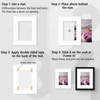 image:imageGolden State Art Pack of 10 White Picture Mats 5 Pack 8x10 Mats for 5x7 Photos and 5 Pack 8x10 Mat for 2 4x6 Photos  Bevel Cut White Core  Great for Pictures Photos Frames Prints