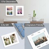 image:imageGolden State Art Pack of 10 White Picture Mats 5 Pack 8x10 Mats for 5x7 Photos and 5 Pack 8x10 Mat for 2 4x6 Photos  Bevel Cut White Core  Great for Pictures Photos Frames Prints
