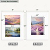 image:imageGolden State Art Pack of 10 White Picture Mats 5 Pack 8x10 Mats for 5x7 Photos and 5 Pack 8x10 Mat for 2 4x6 Photos  Bevel Cut White Core  Great for Pictures Photos Frames Prints
