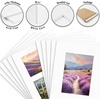 image:imageGolden State Art Pack of 10 White Picture Mats 5 Pack 8x10 Mats for 5x7 Photos and 5 Pack 8x10 Mat for 2 4x6 Photos  Bevel Cut White Core  Great for Pictures Photos Frames Prints