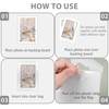 image:imageGolden State Art Pack of 255x7 BlackCore White Mats for 4x6 Pictures  Includes Backing Boards  Clear Bags  AcidFree Bevel Cut  Great for Weddings Engagements Graduations