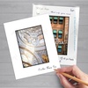 image:imageGolden State Art Pack of 258x10 BlackCore White Mats for 5x7 Pictures  Includes Backing Boards  Clear Bags  AcidFree Bevel Cut  Great for Weddings Engagements Graduations