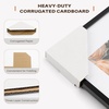 image:imageGolden State Art Picture Frame Corner Protectors Pack of 100 Fits 1 15 and 21 Frames Adjustable Cardboard Edges for Paintings Cardboard Packing Corner for Shipping Art  Fits 1 15 and 21 Frames Edge Protectors for Shipping For Paintings amp Picture Frames Packing Item Edge ProtectionWhite