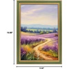 image:imageGolden State Art8x12 Ornate Picture FrameReal Glass FrontBlack Gold  Includes buildin buttons and hangersInner bead trim design8x12 Decorative photo frameWall mountMuted Green Gold