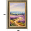 image:imageGolden State Art8x12 Ornate Picture FrameReal Glass FrontBlack Gold  Includes buildin buttons and hangersInner bead trim design8x12 Decorative photo frameWall mountDistressed Black Gold