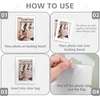 image:imagePack of 100 5x7 WHITE Picture Mats Mattes with White Core Bevel Cut for 4x6 Photo  Back  Bags  AcidFree PreCut Mat 35x55 Opening White Core Bevel Cut For Photo Art Poster or Print Display Mats Mattes5 x 7 100Pack Complete Set