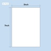 image:imagePack of 100 5x7 WHITE Picture Mats Mattes with White Core Bevel Cut for 4x6 Photo  Back  Bags  AcidFree PreCut Mat 35x55 Opening White Core Bevel Cut For Photo Art Poster or Print Display Mats Mattes5 x 7 50Pack Backing Board