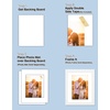 image:imagePack of 100 5x7 WHITE Picture Mats Mattes with White Core Bevel Cut for 4x6 Photo  Back  Bags  AcidFree PreCut Mat 35x55 Opening White Core Bevel Cut For Photo Art Poster or Print Display Mats Mattes5 x 7 50Pack Backing Board