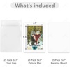 image:imagePack of 100 5x7 WHITE Picture Mats Mattes with White Core Bevel Cut for 4x6 Photo  Back  Bags  AcidFree PreCut Mat 35x55 Opening White Core Bevel Cut For Photo Art Poster or Print Display Mats Mattes5 x 7 25Pack Complete Set