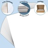 image:imagePack of 100 5x7 WHITE Picture Mats Mattes with White Core Bevel Cut for 4x6 Photo  Back  Bags  AcidFree PreCut Mat 35x55 Opening White Core Bevel Cut For Photo Art Poster or Print Display Mats Mattes5 x 7 50Pack Backing Board