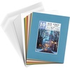 image:imageGolden State Art 50 Pack 8x10 Picture Mast for 5x7 Photos Mixed Colors  AcidFree PreCut Photo Mats 45x65 Opening for 5x7 Pictures Prints with White Core Bevel Cut Frame Mattes8 x 10 Pack of 10 Mix Colors Complete Set