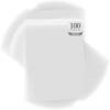 image:imageGolden State Art 50 Pack AcidFree White 5x7 Picture Mat for 4x6 Photo  AcidFreePreCut4Ply Bevel Cut With White Core For 4x6 PhotosPicturesPrintArtwork5x7 100Pack Bags