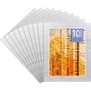 image:imageGolden State Art Pack of 10 16x20 for 12x16 Silver Color Picture Photo Mat Whitecore Bevel Cut AcidFree  Great for Frames Artwork Prints Pictures