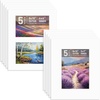 image:imageGolden State Art Pack of 10 White Picture Mats 5 Pack 8x10 Mats for 5x7 Photos and 5 Pack 8x10 Mat for 2 4x6 Photos  Bevel Cut White Core  Great for Pictures Photos Frames Prints