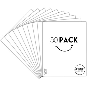 image:imageGolden State Art 10 Pack White 8x10 Mat for 5x7 Photo include BackingsBags  AcidFree PreCut Kit Mats Matte Sets with White Core Bevel Cut 45x65 Opening for 5x7 PhotosPictures Artwork and Prints8 x 10 Pack of 50 Backing Boards