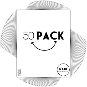 image:imageGolden State Art 25 Pack Black PreCut 8x10 Picture Mat for 5x7 Photo  AcidFree White Core Bevel Cut Frame Mattes with 45x65 inch Opening for 5x7 Prints Pictures Artworks8 x 10 Pack of 50 Backing Boards