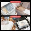 image:imageGolden State Art 10x13 Inch Frosted Zipper Plastic Bags 50 Pack  Packaging Bags for Shipping for Clothes 3 Mil Thick With Vent HolesClear