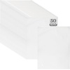 image:imageGolden State Art 10x13 Inch Frosted Zipper Plastic Bags 50 Pack  Packaging Bags for Shipping for Clothes 3 Mil Thick With Vent HolesClear