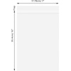 image:imageGolden State Art 50 Pack 8x10 AcidFree Crystal Clear Sleeves Storage Bags  Self Adhesive ResealableClear Plastic SleevesFor 8x10 Art PrintsPicturesPhotos 8 38x10 18 inchesClear